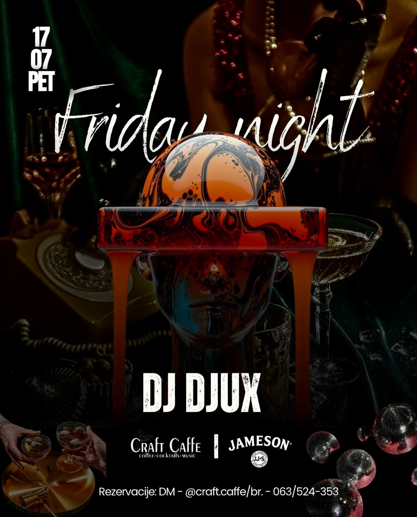 Petak u Craft Caffeu – DJ Djux i party za pamćenje